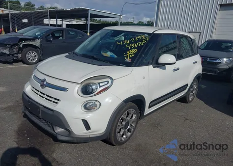 2014 Fiat 500L Trekking from USA, damaged, VIN ZFBCFADH8EZ021704